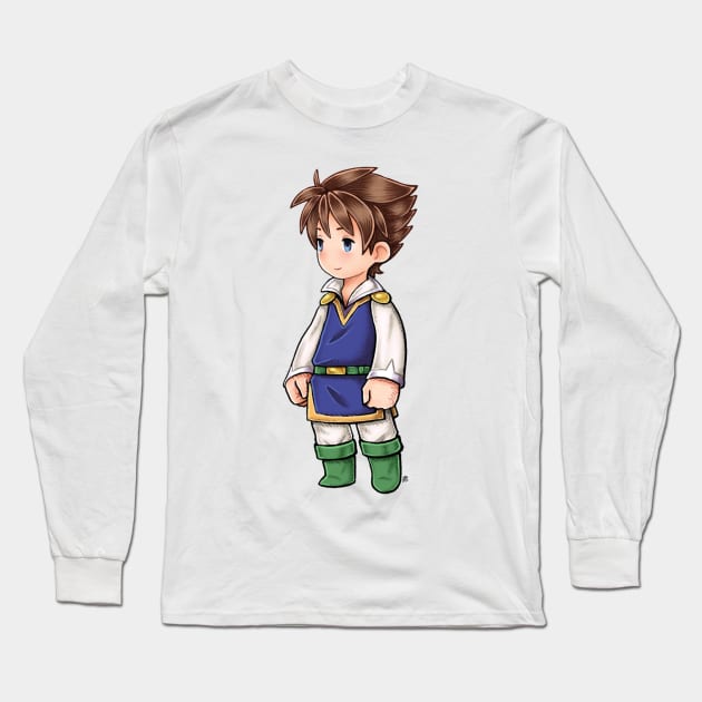 FF3 Styled Bartz Long Sleeve T-Shirt by roesart